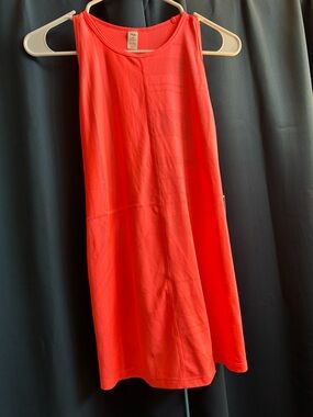 Fila Coral-Red Sleeveless Athletic Dress